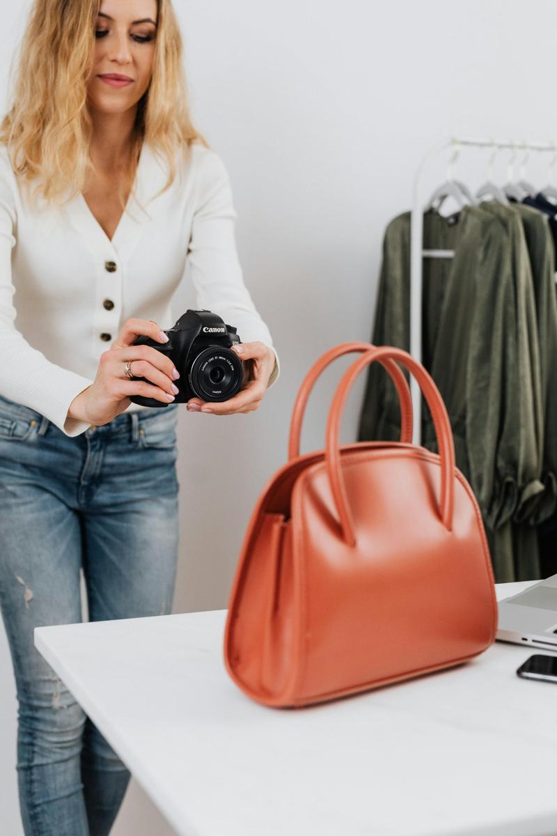 TikTok creator sourcing and reselling trending handbags